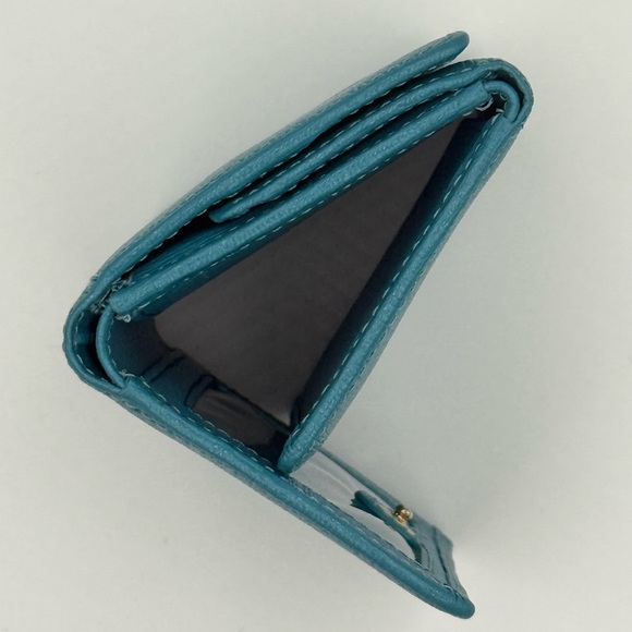 Furla Turquoise Compact Wallet - Picture 9 of 11